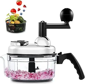 Geedel Hand Food Chopper, Vegetable Quick Chopper
